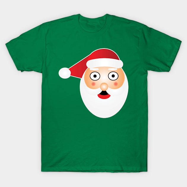 Surprised Santa T-Shirt by HelmetAddict